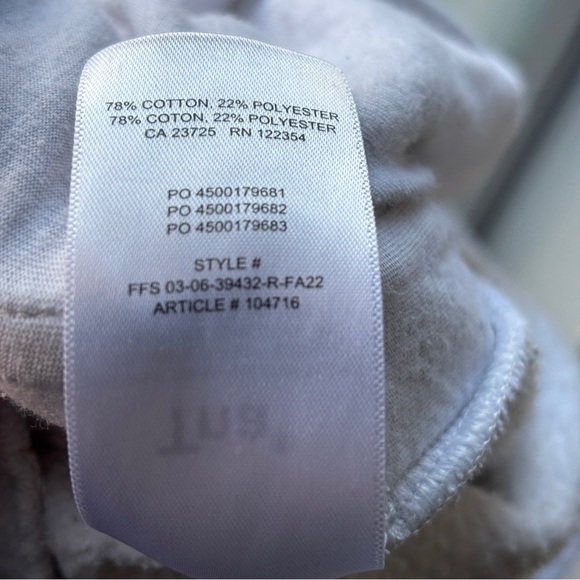 TNA Sweatpants Womens Medium Gray Sweatfleece Cozy Boyfriend Joggers Aritzia - Picture 7 of 7